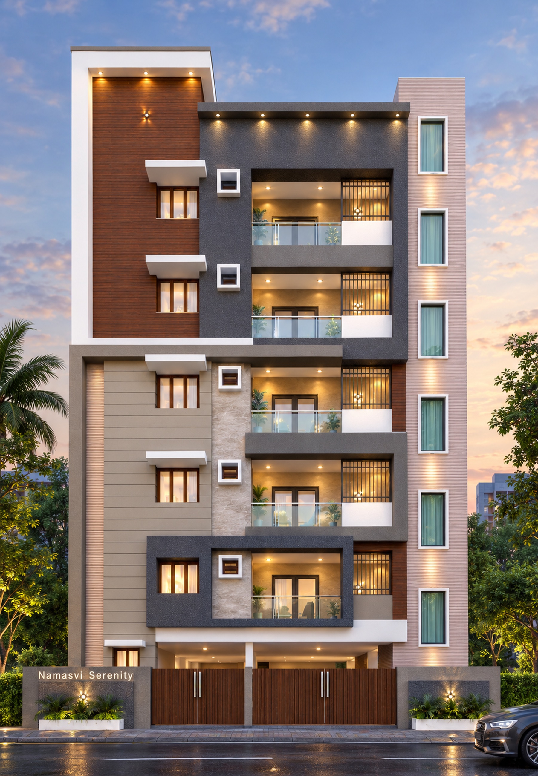 Namasvi Serenity elevation